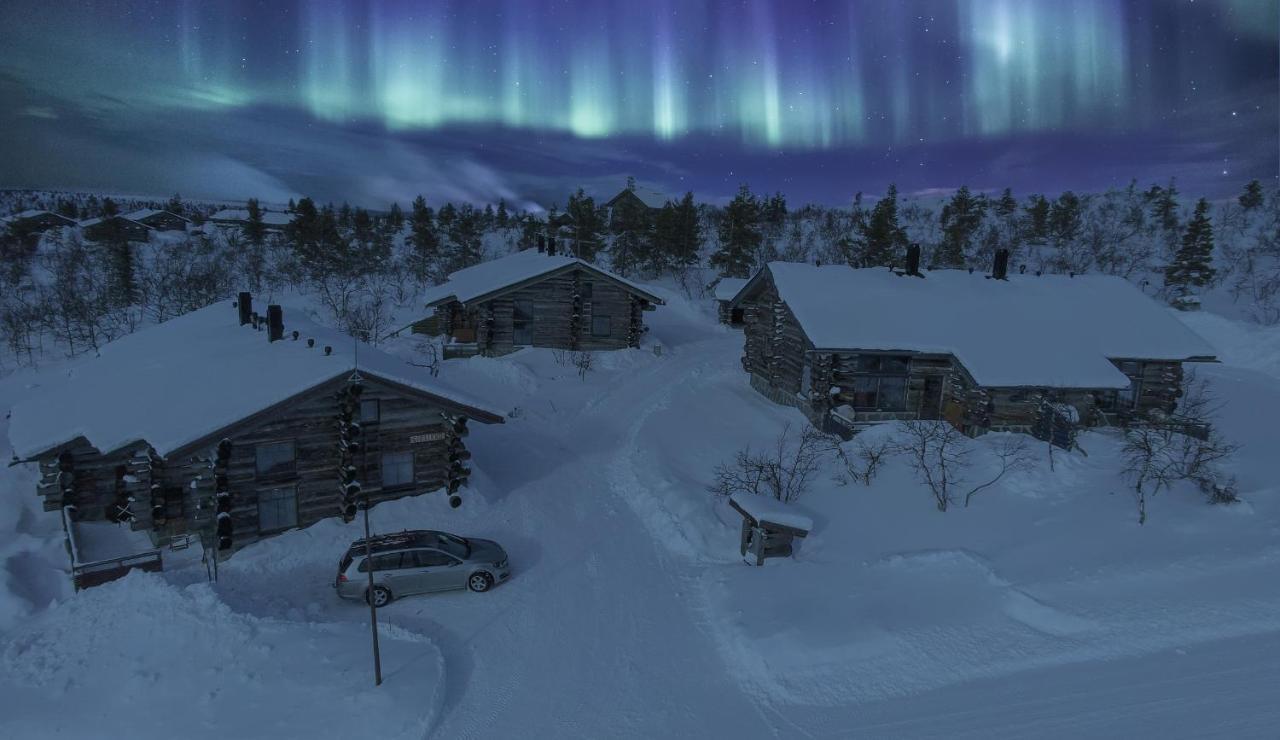 Sielikko Aurora Log Apartments Saariselkä Exterior foto