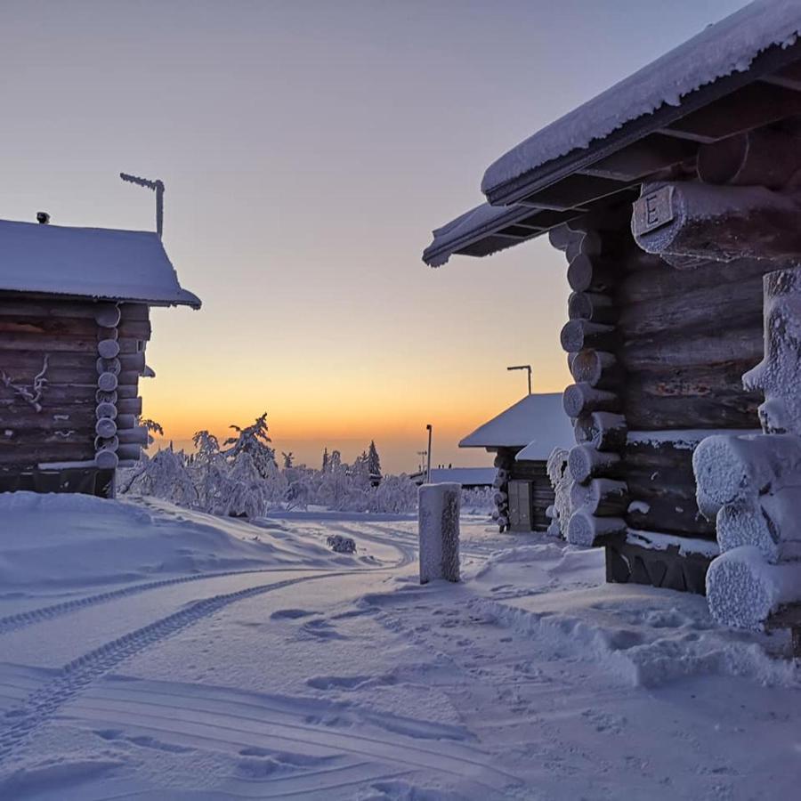 Sielikko Aurora Log Apartments Saariselkä Exterior foto